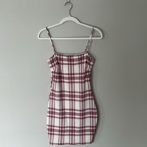 Plaid Bodycon Dress